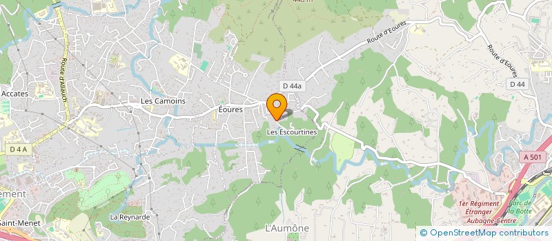 localisation de l'entreprise BASTIDE DES ESCOURCHES à MARSEILLE