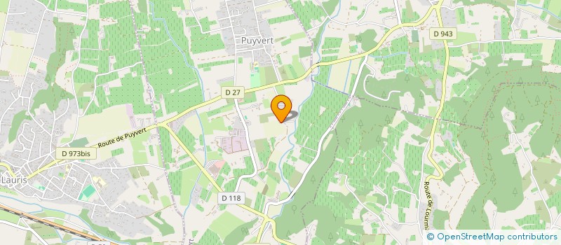 localisation de l'entreprise BASTIDE DU BUOU  PUYVERT