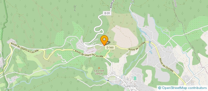 localisation de l'entreprise BASTIDE DU SOLEIL  TOURTOUR