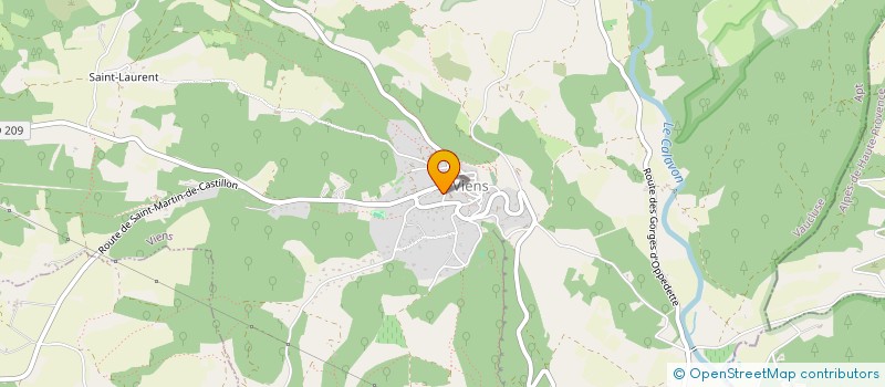 localisation de l'entreprise BASTIDE LES GUIS  SAINT-MARTIN-DE-CASTILLON