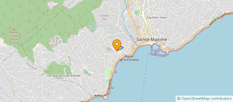 localisation de l'entreprise BASTIDE NEUVE à SAINTE-MAXIME