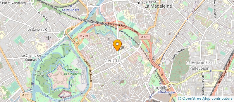 localisation de l'entreprise BASTIDE SA à LILLE