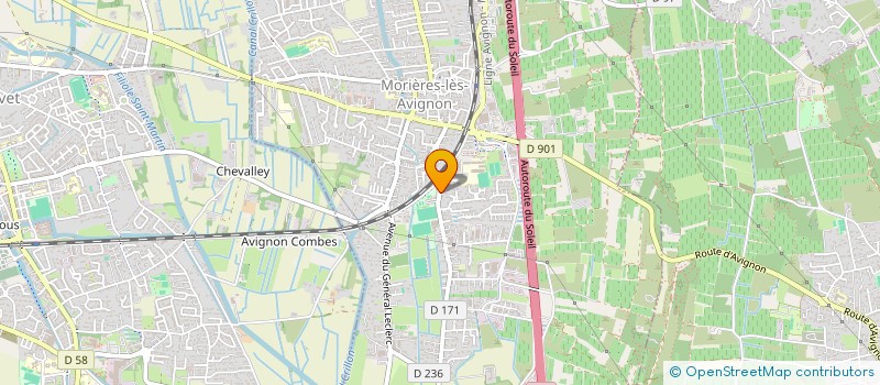 localisation de l'entreprise BASTIDESO  MORIERES-LES-AVIGNON