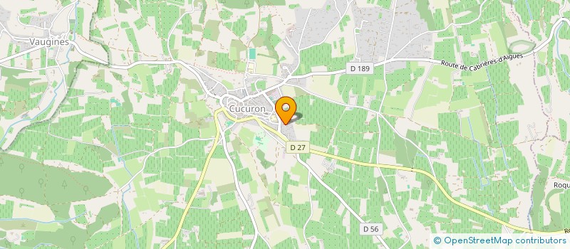 localisation de l'entreprise BASTIDON DE CUCURON  CUCURON