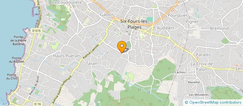 localisation de l'entreprise BASTIEN  SAINT-ZACHARIE