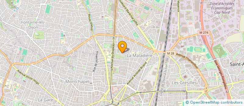 localisation de l'entreprise BASTIEN à DIJON