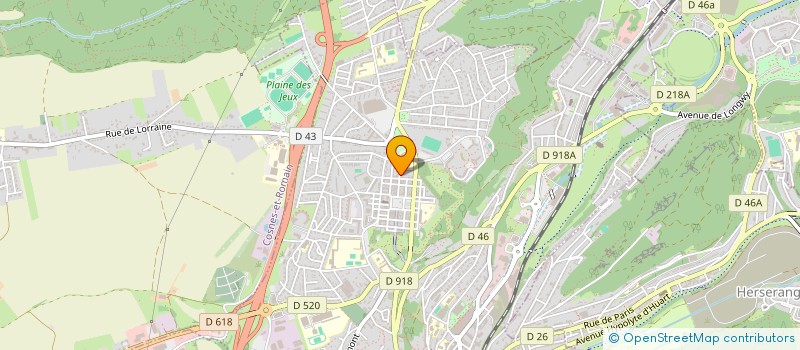 localisation de l'entreprise BASTIEN DANIELE à LONGWY