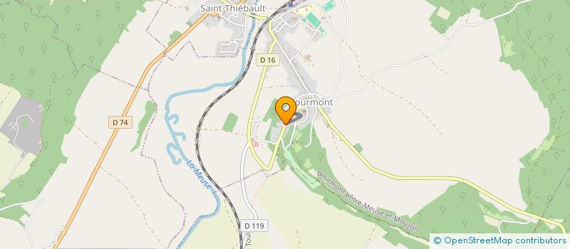 localisation de l'entreprise BASTIEN-RENAUT à BOURMONT-ENTRE-MEUSE-ET-MOUZON