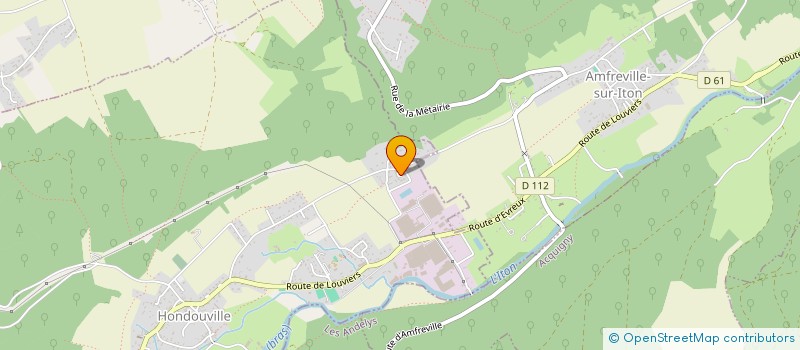 localisation de l'entreprise BASTIEN TAXI  HONDOUVILLE