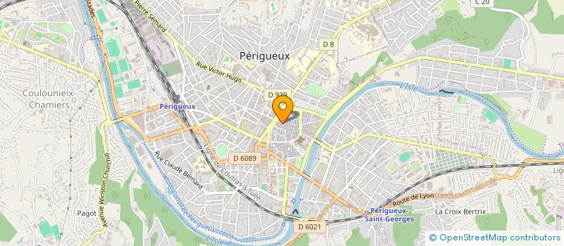 localisation de l'entreprise BASTIENNE  PERIGUEUX