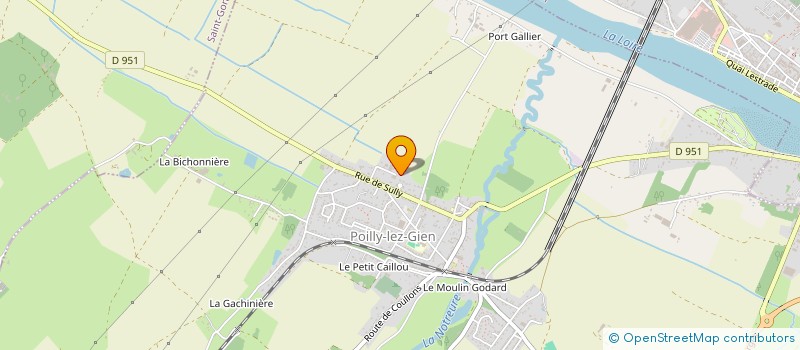 localisation de l'entreprise BASTIERE à POILLY-LEZ-GIEN