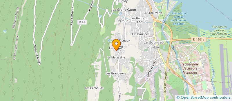 localisation de l'entreprise BASTILDAY à LE BOURGET-DU-LAC