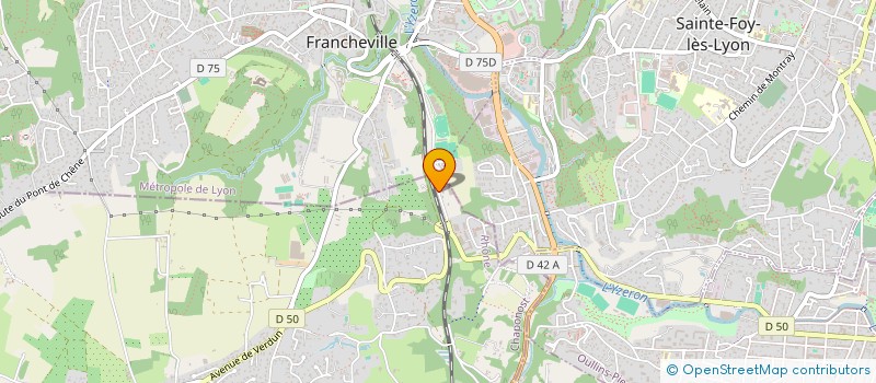 localisation de l'entreprise BASTILLE  CHAPONOST