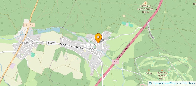 localisation de l'entreprise BASTILLE ATELIER FRANCE  THIERS-SUR-THEVE