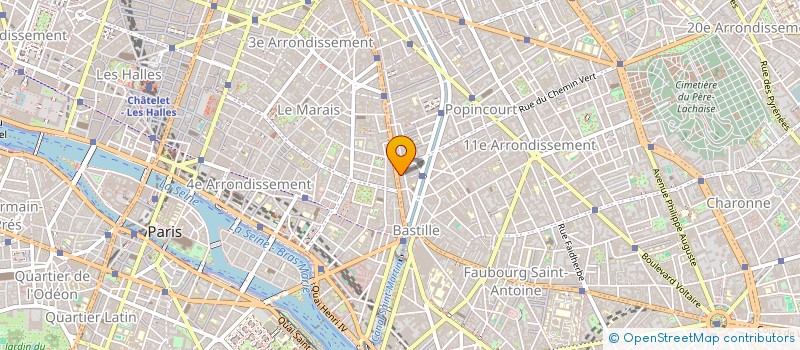 localisation de l'entreprise BASTILLE AUTO RADIO à PARIS