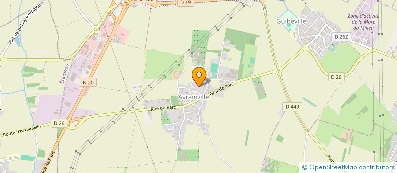 localisation de l'entreprise BASTILLE ESTATE  AVRAINVILLE