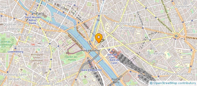 localisation de l'entreprise BASTILLE FILMS  PARIS