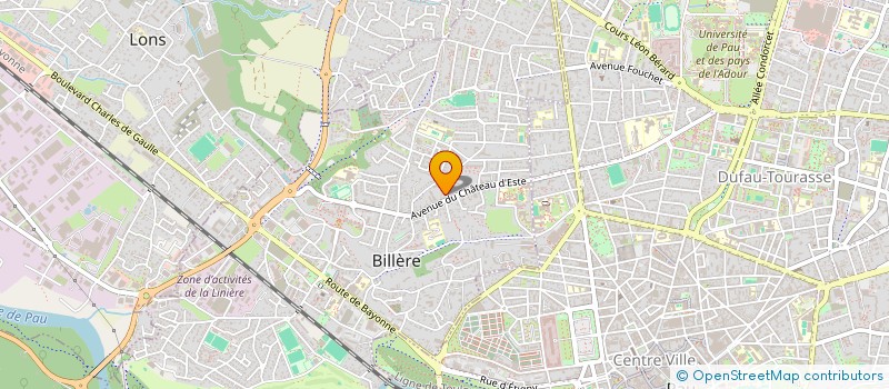 localisation de l'entreprise BASTILLON CORPORATE FINANCE à BILLERE