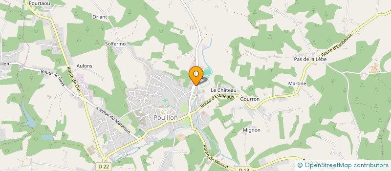 localisation de l'entreprise BASTIM à POUILLON