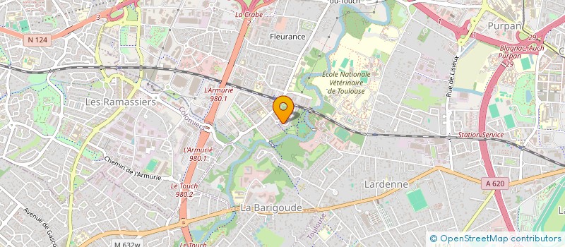 localisation de l'entreprise BASTIN RUAN à TOULOUSE
