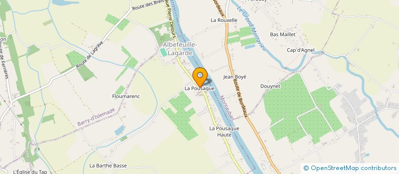 localisation de l'entreprise BASTINA  MONTAUBAN