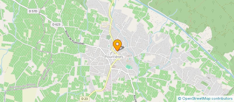 localisation de l'entreprise BASTINVEST  POURRIERES