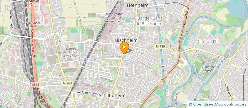 localisation de l'entreprise BASTION  BISCHHEIM