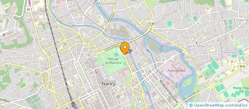 localisation de l'entreprise BASTION  NANCY