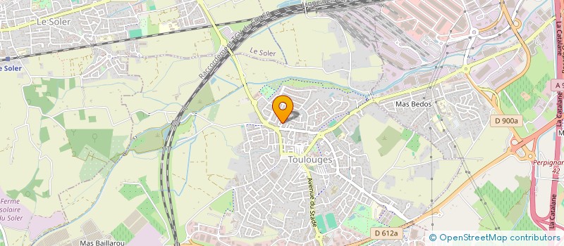 localisation de l'entreprise BASTION LANCEDRAGON à TOULOUGES