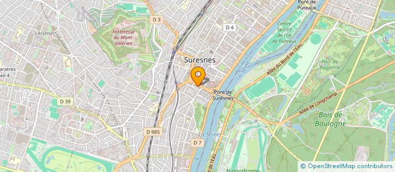 localisation de l'entreprise BASTIS à SURESNES
