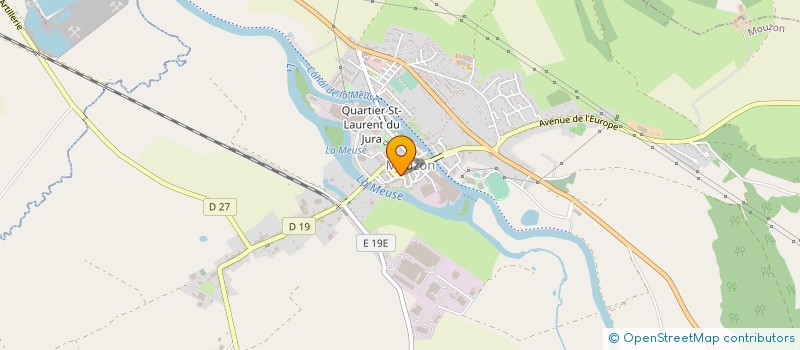 localisation de l'entreprise BASTIT  MOUZON