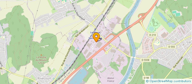 localisation de l'entreprise BASTO DEVELOPPEMENT  COMPIEGNE