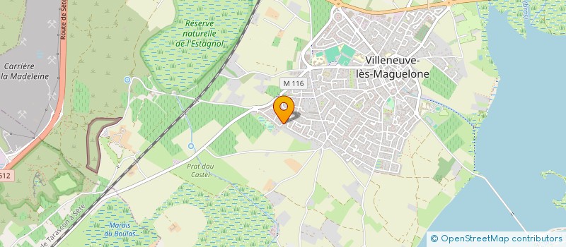 localisation de l'entreprise BASTOMA  VILLENEUVE-LES-MAGUELONE