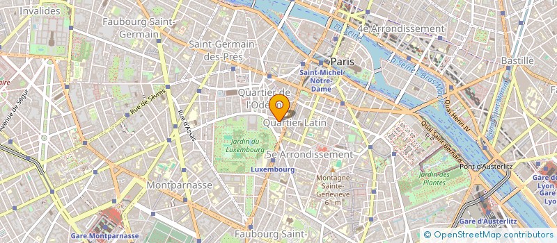 localisation de l'entreprise BASTOS à PARIS