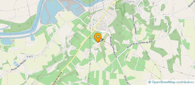 localisation de l'entreprise BASTOS HOLDING  CHATEAUNEUF-SUR-ISERE