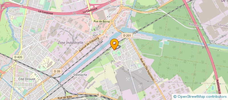 localisation de l'entreprise BASTUG FILS SARL  RIXHEIM
