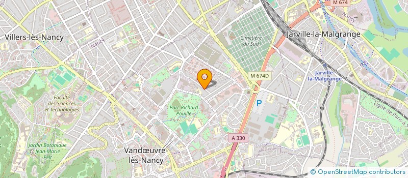 localisation de l'entreprise BASVIC  VANDUVRE-LES-NANCY