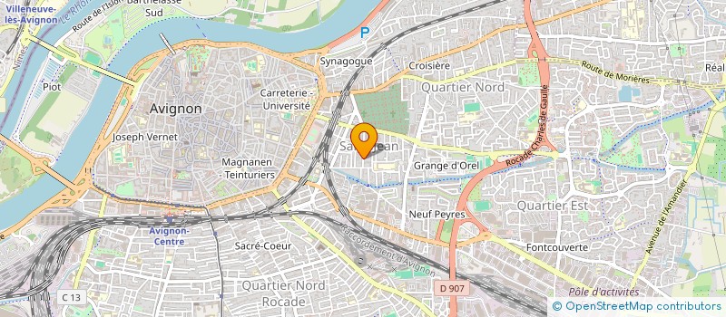 localisation de l'entreprise BASYURT CARRELAGE FACADE  AVIGNON