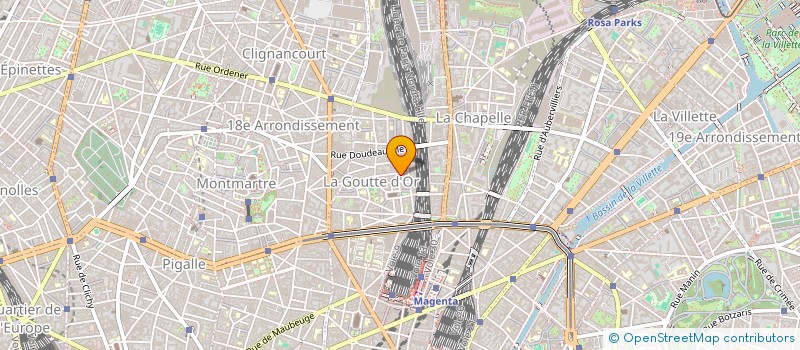 localisation de l'entreprise BAT 1000  PARIS