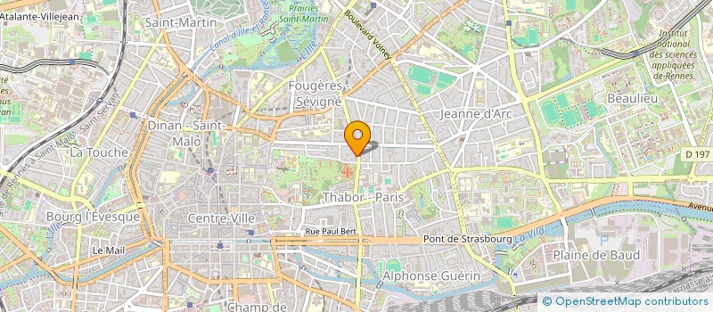 localisation de l'entreprise BAT 2  RENNES