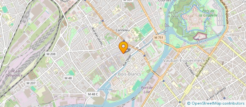 localisation de l'entreprise BAT 2000 à LILLE