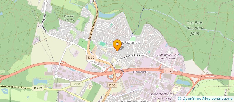 localisation de l'entreprise BAT 3000  PLAISIR