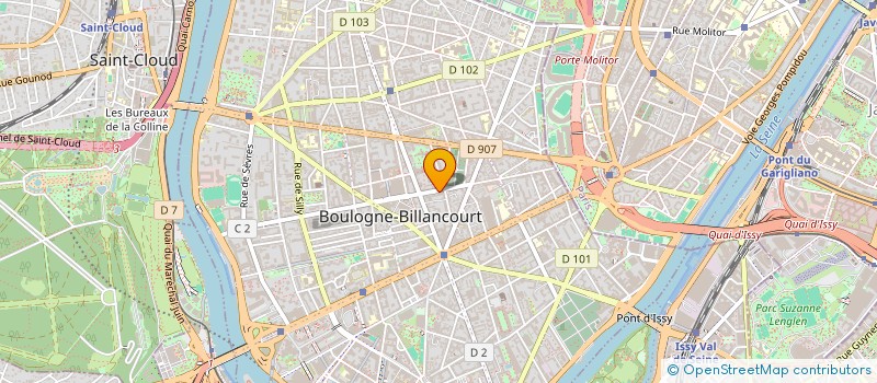 localisation de l'entreprise BAT 360 DEGRES à BOULOGNE-BILLANCOURT