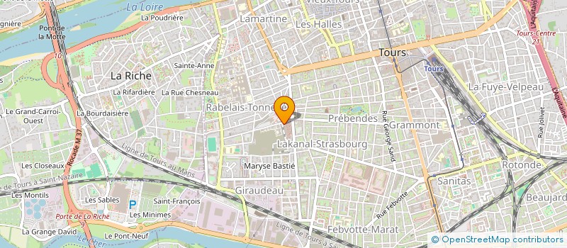 localisation de l'entreprise BAT 37  TOURS
