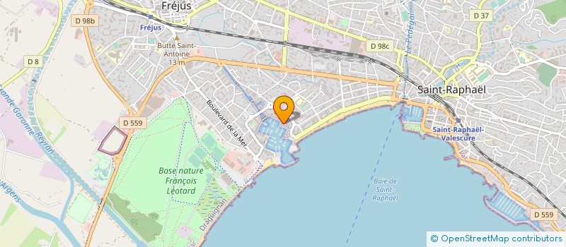 localisation de l'entreprise BAT à FREJUS