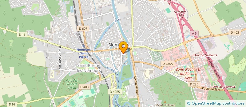 localisation de l'entreprise BAT 3D à NEMOURS