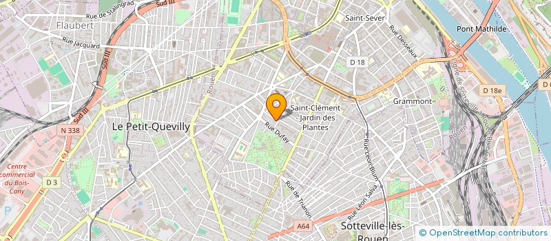 localisation de l'entreprise BAT 76  ROUEN