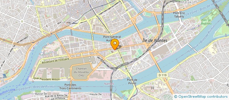 localisation de l'entreprise BAT 9 à NANTES