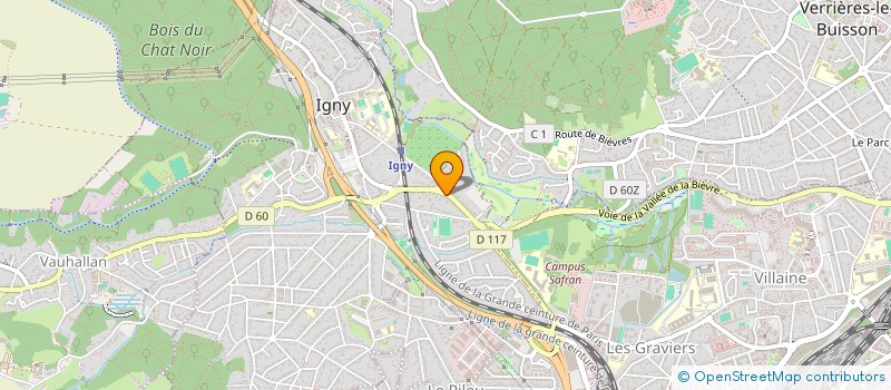 localisation de l'entreprise BAT 92 à IGNY