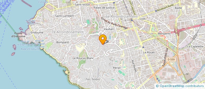 localisation de l'entreprise BAT ADNS à MARSEILLE